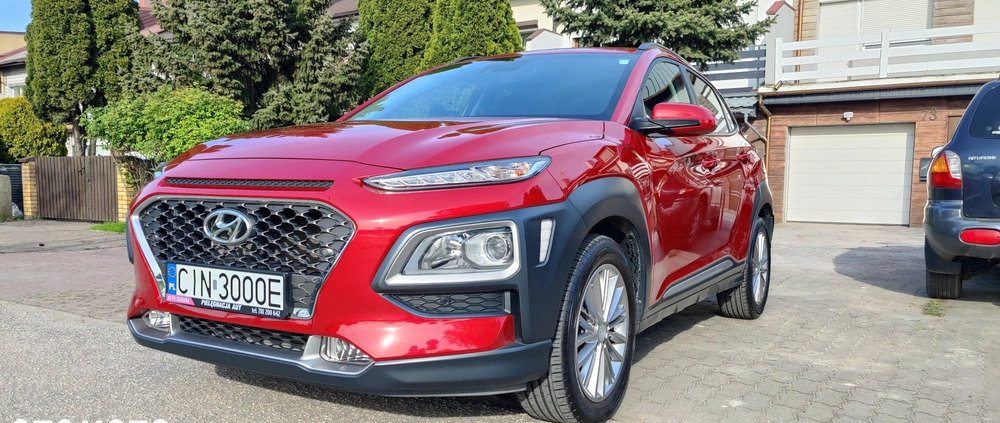 Hyundai Kona cena 78000 przebieg: 34000, rok produkcji 2020 z Inowrocław małe 326